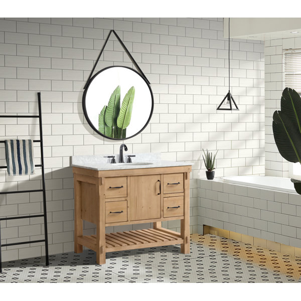 Three Posts Kordell 42" Single Bathroom Vanity Set & Reviews Wayfair